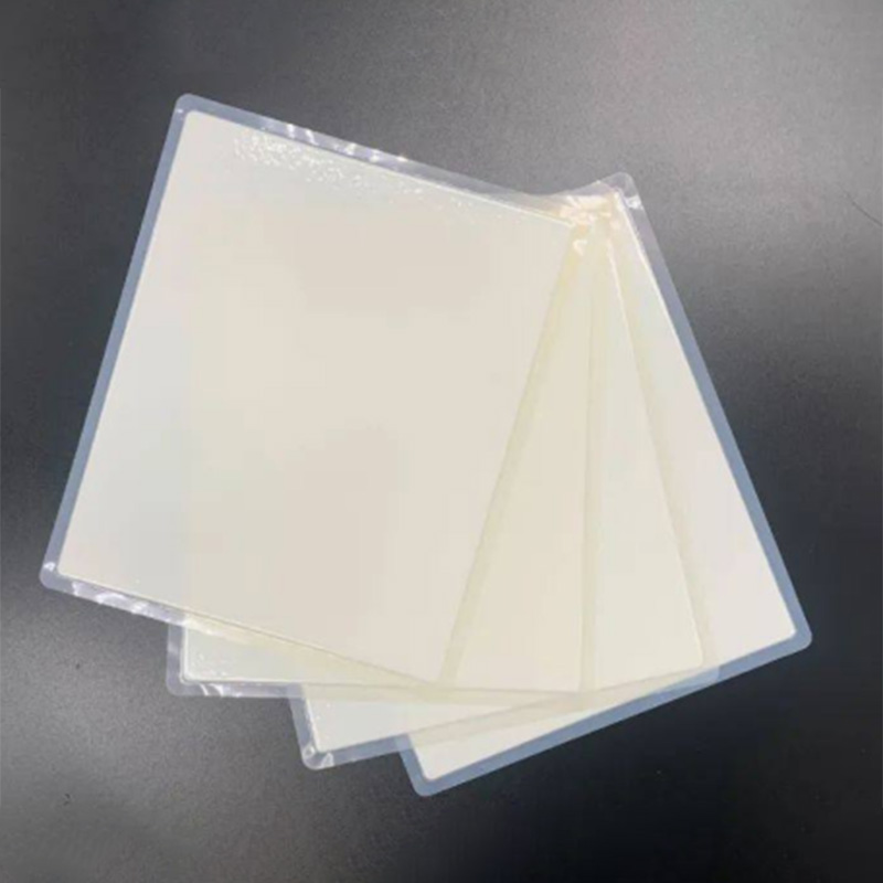 YH-TFW 36#+14 VTM-0 Película de embalaje retardante de llamas de aerogel blanca