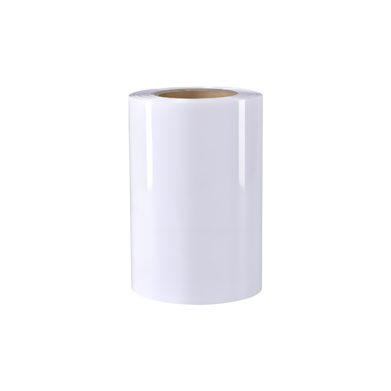 SVLW 80#E (W) Película adhesiva de PVC de base blanca pura